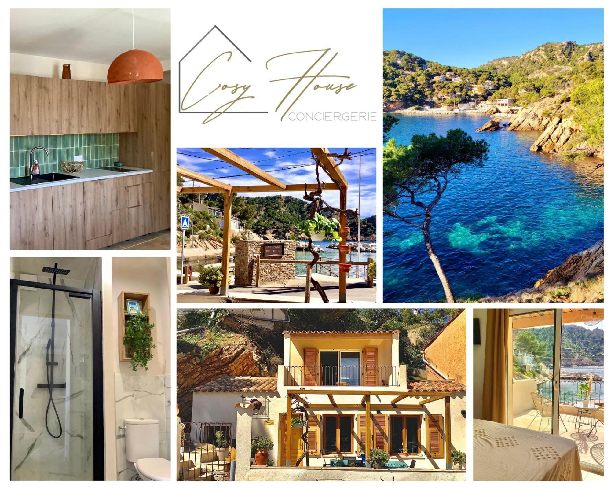 Willa Le Cabanon - Les Pieds Dans L'Eau - Calanques - Wifi Ensues-la-Redonne Pokój zdjęcie